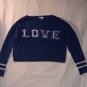 Delia’s sweater